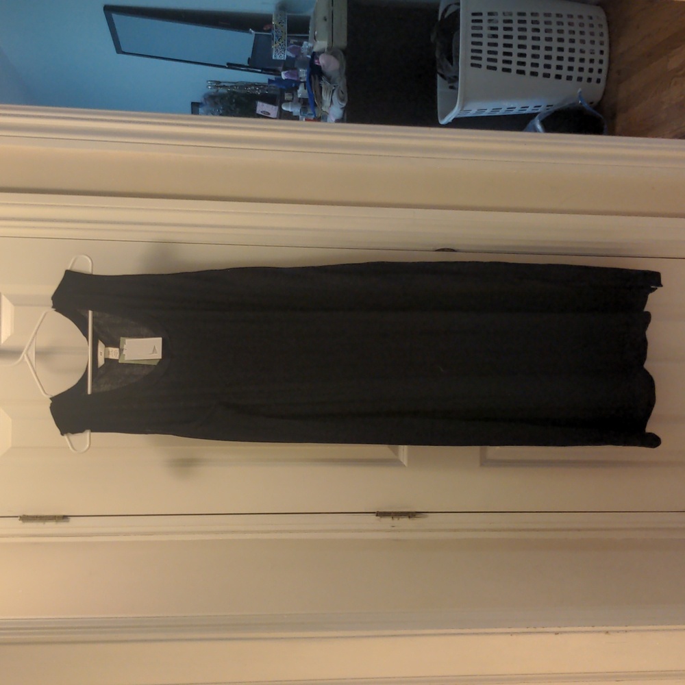 NWT H&M black summer tank maxi